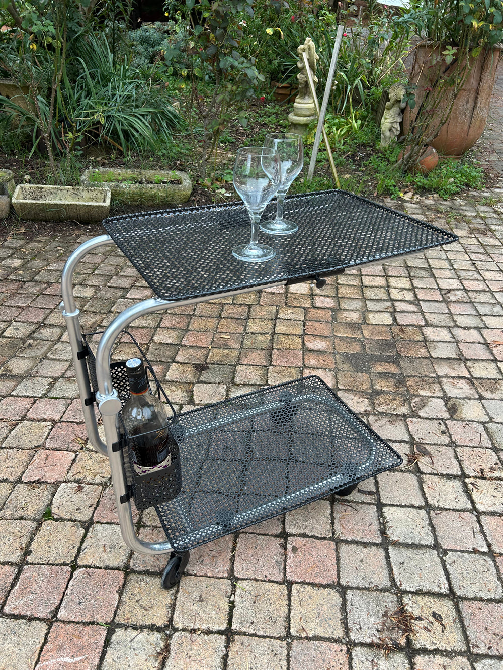 Bar Roulant de Jardin Vintage 1950 -Réf 4558