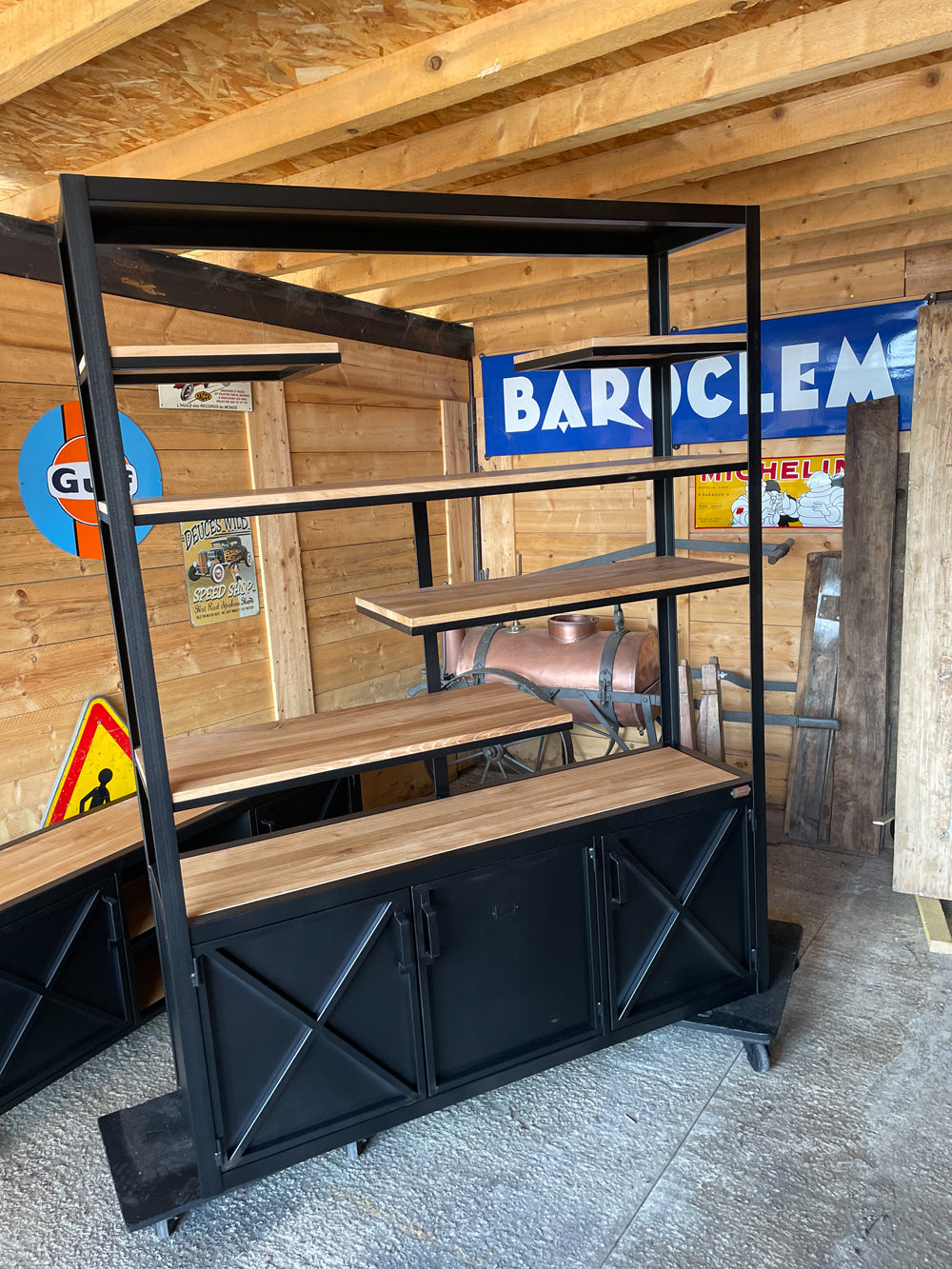 Bibliothèque  déstructurée Réf 4056 Prix de base : 1790€