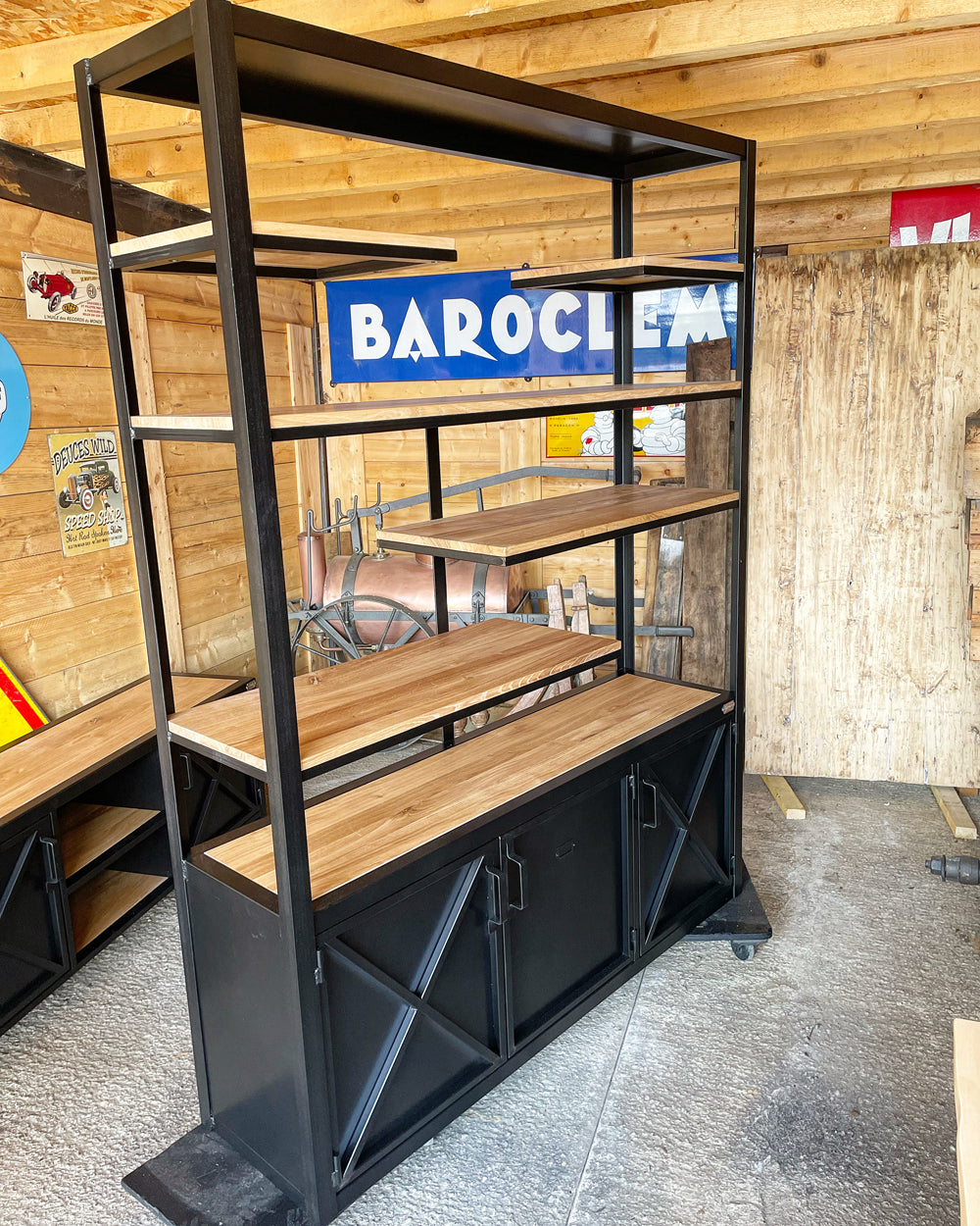 Bibliothèque  déstructurée Réf 4056 Prix de base : 1790€