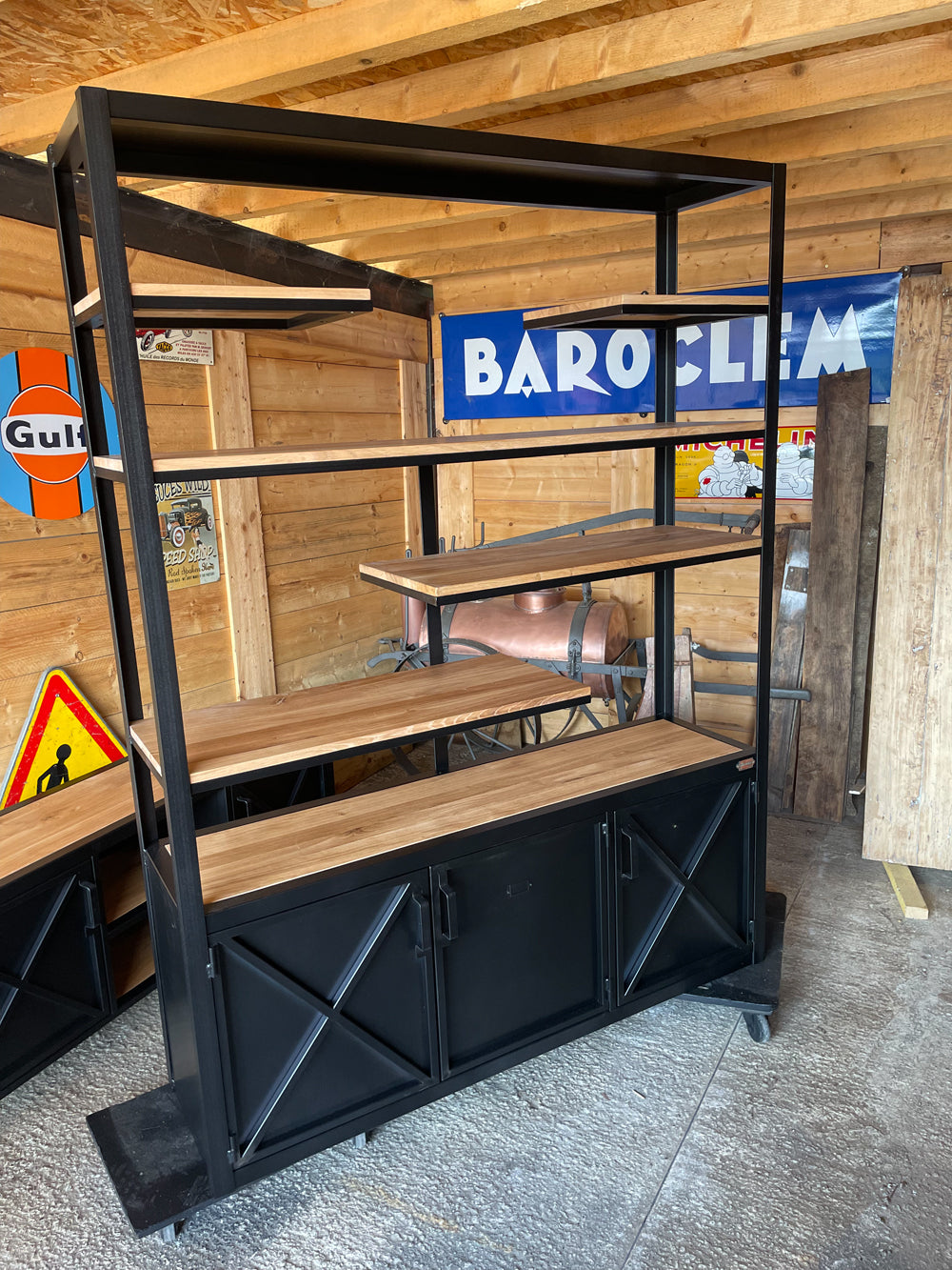 Bibliothèque  déstructurée Réf 4056 Prix de base : 1790€