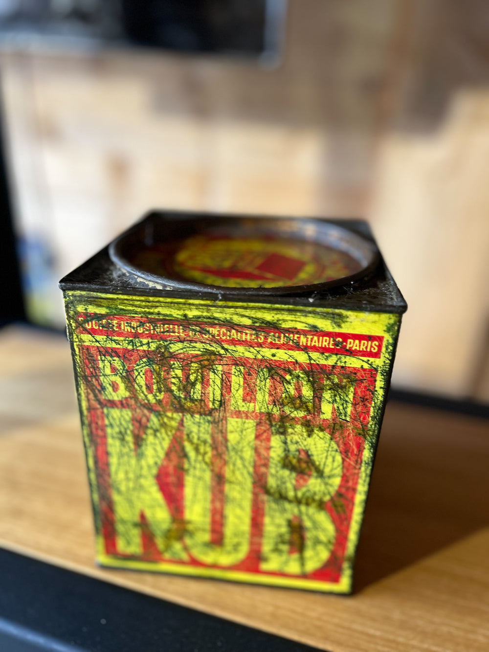 Boite métal Bouillon Kub  Réf 4191