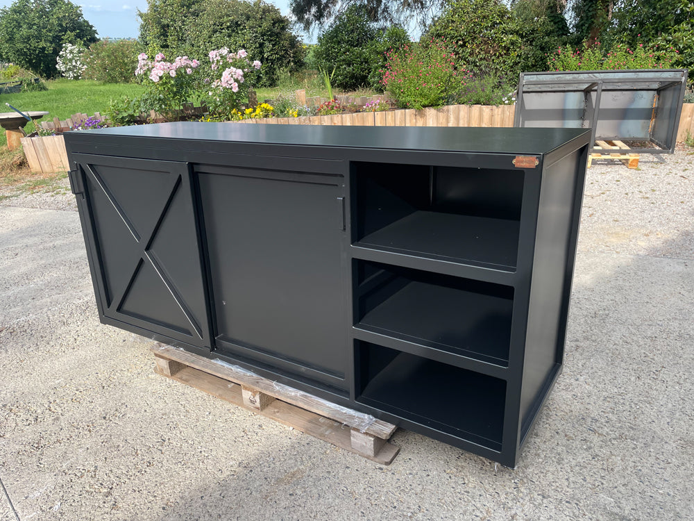 Buffet  plancha thermolaqué réf 4077 Prix de base  : 2090€