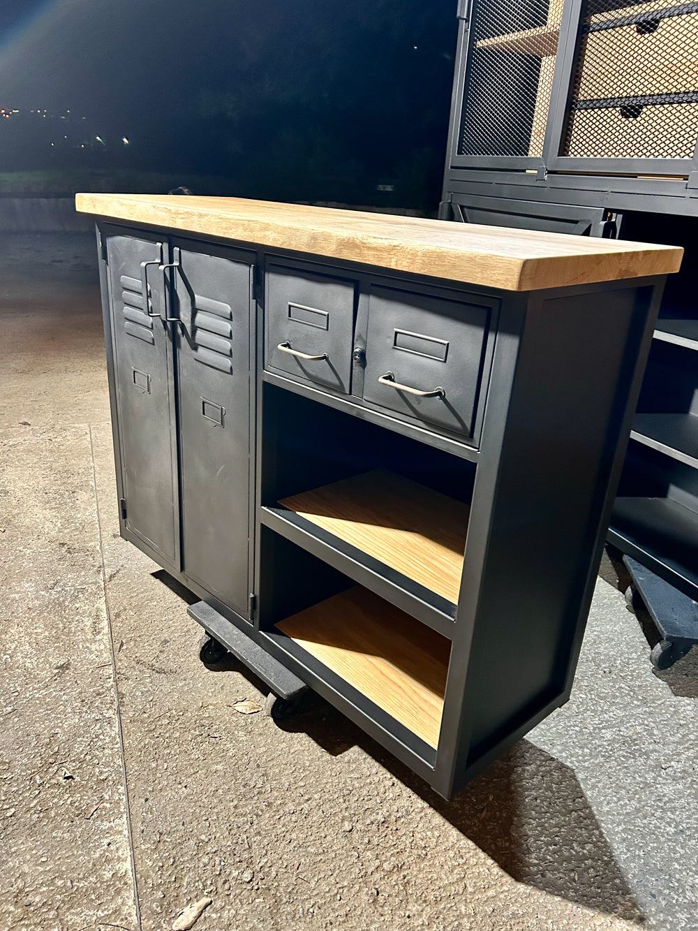 Buffet industriel portes et tiroirs ATAL Réf 4189