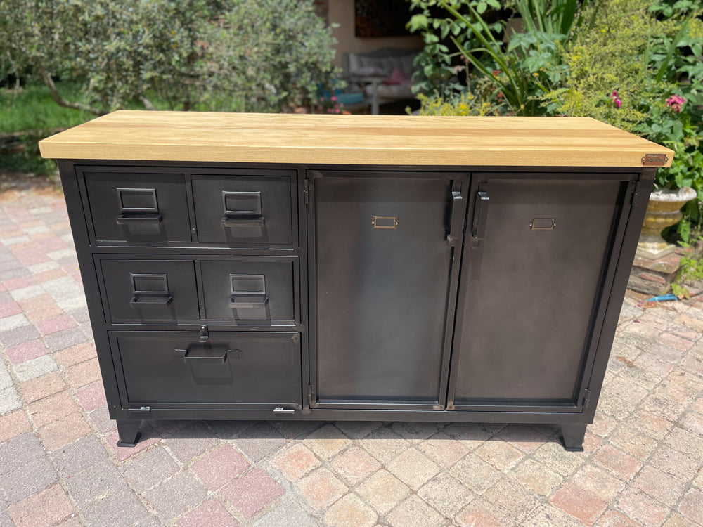 Buffet industriel tiroirs Roneo 1950 réf 4059