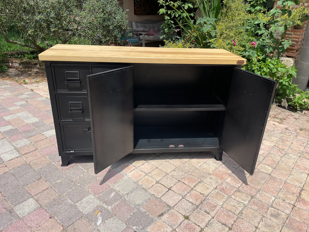 Buffet industriel tiroirs Roneo 1950 réf 4059