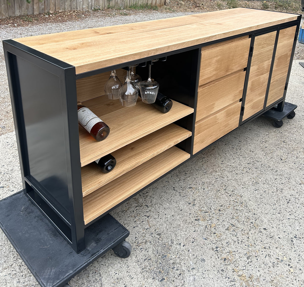 Buffet présentoir bouteilles - RF4753