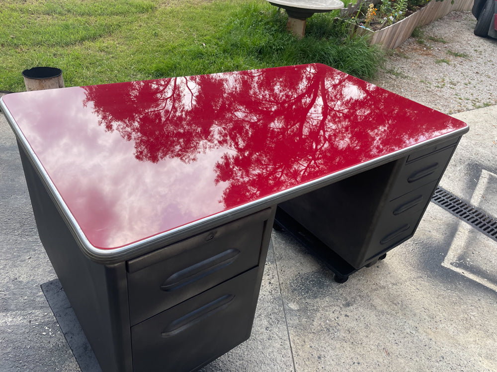 Bureau Flambo métal 1950 réf 4058