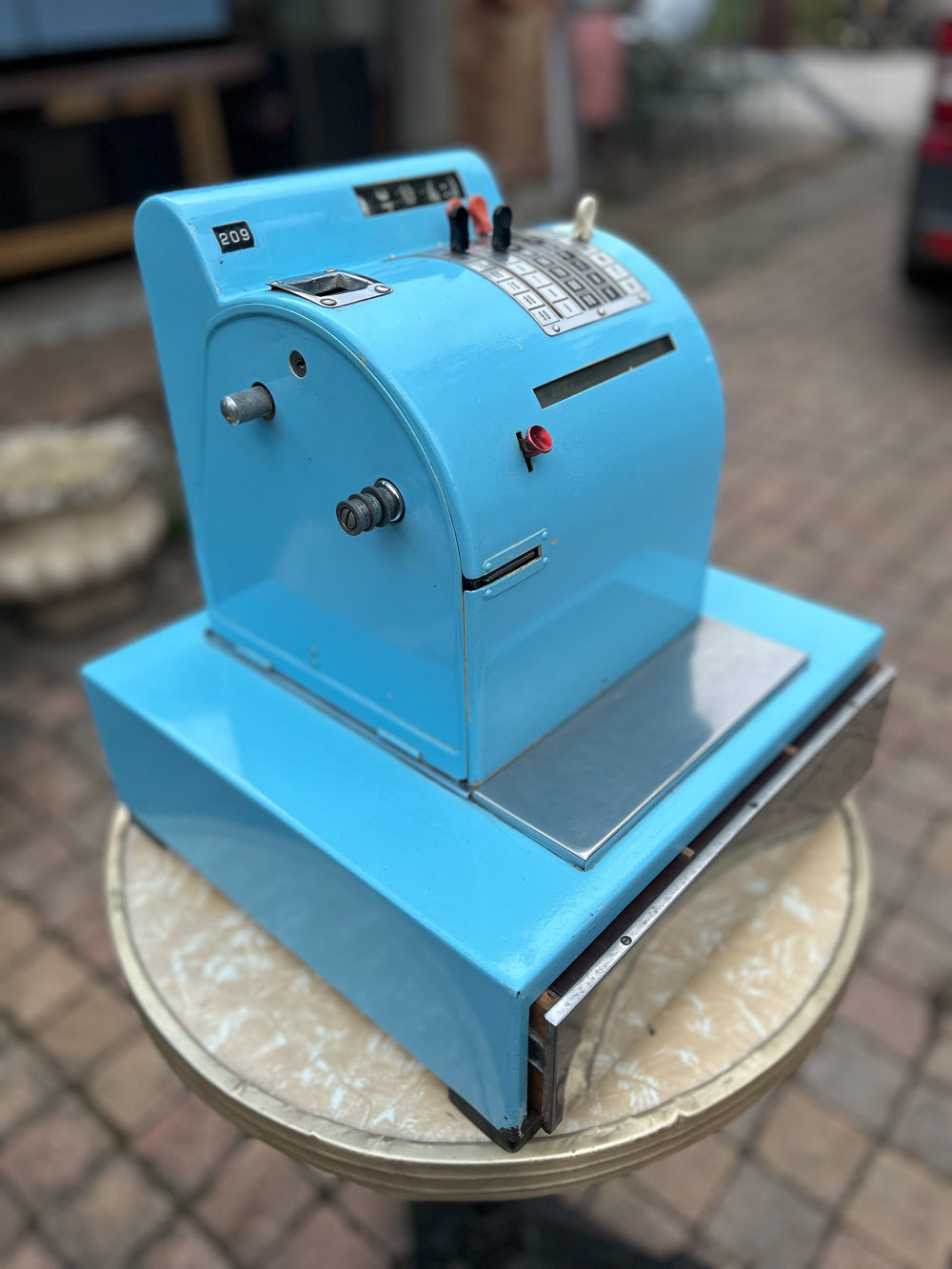 Caisse enregistreuse Hugin 1950/60 Réf 4413