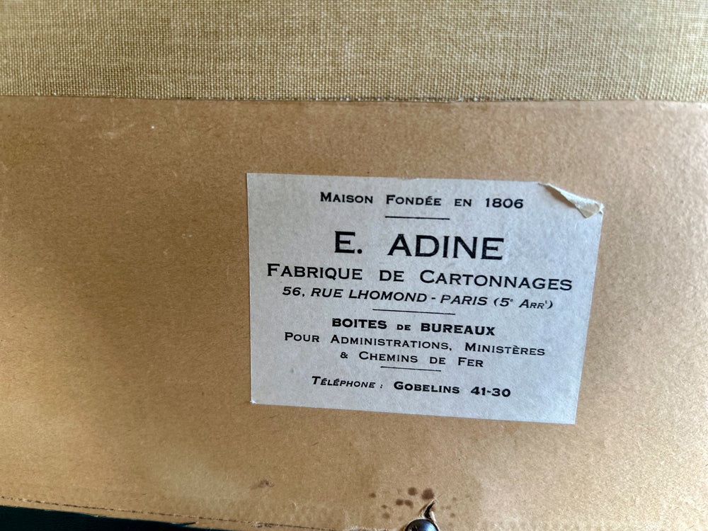 Cartonnier Classeur de Notaire Chêne 1900