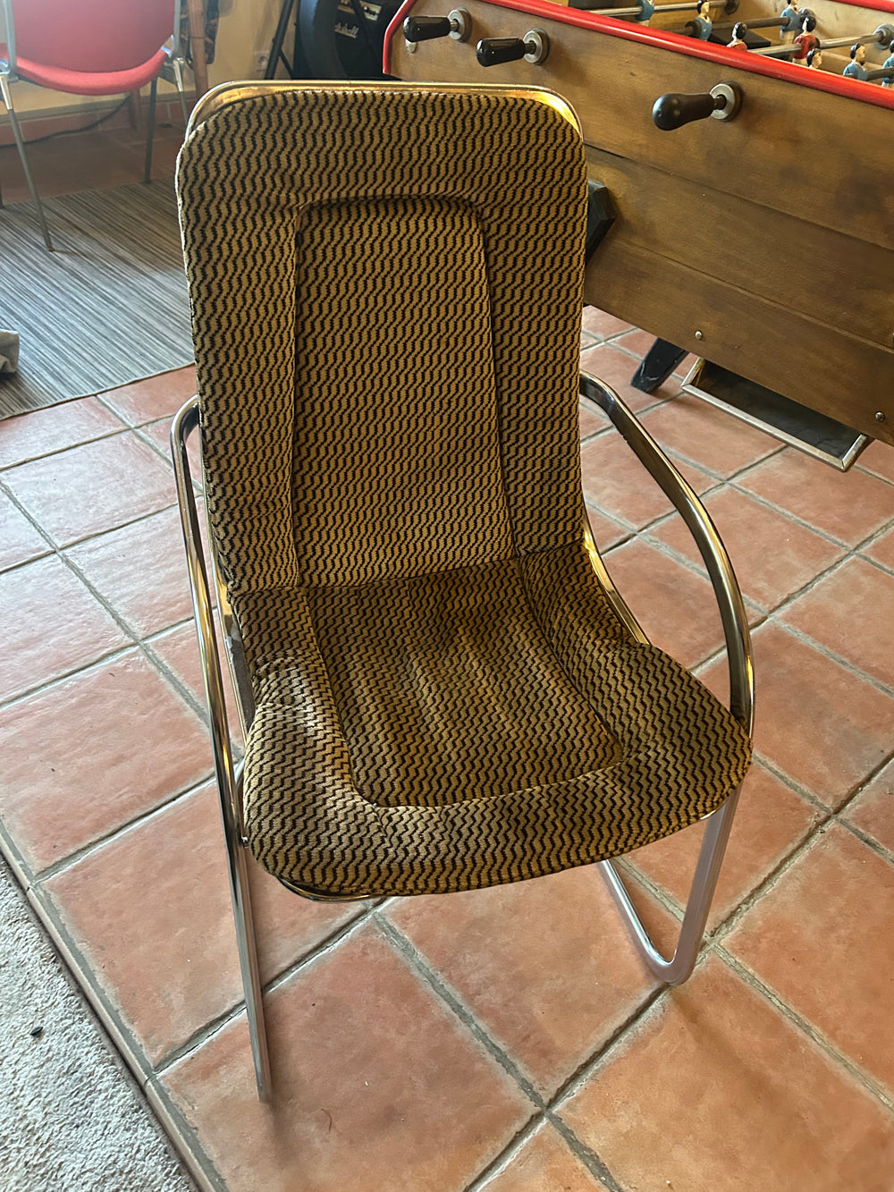 Lot de 2 chaises ( Willy Rizzo ) Réf 4622