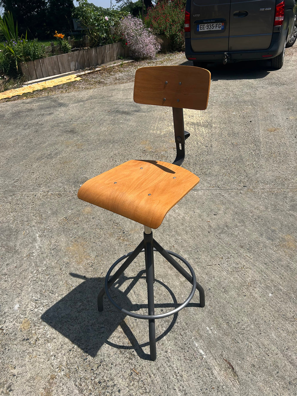 Chaise d'atelier BAO 1960 Réf 4496