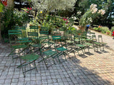 Chaises bistrot pliante 1950  Réf 4291