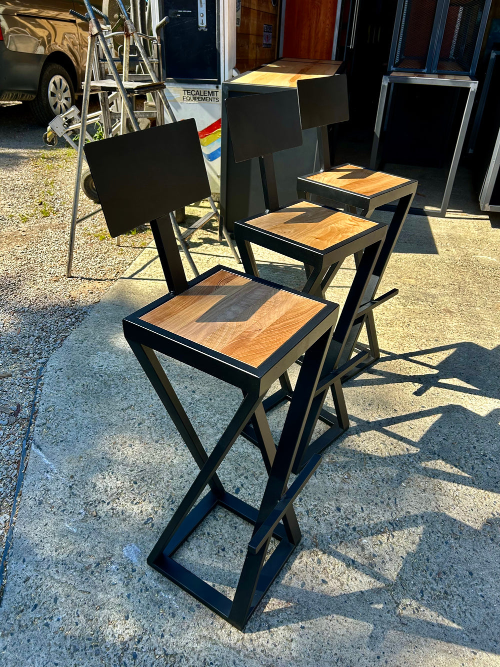 Chaise de bar Manhattan réf 4490 prix de base 150€