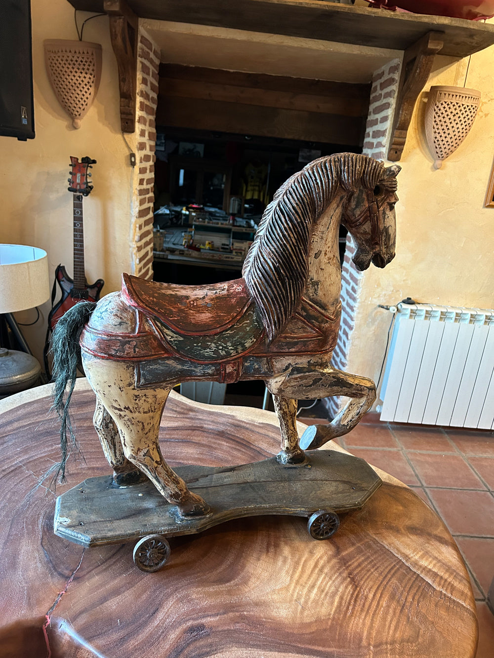 Cheval de bois époque 1900 Réf 4177