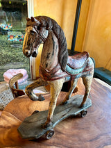 Cheval de bois époque 1900 Réf 4177