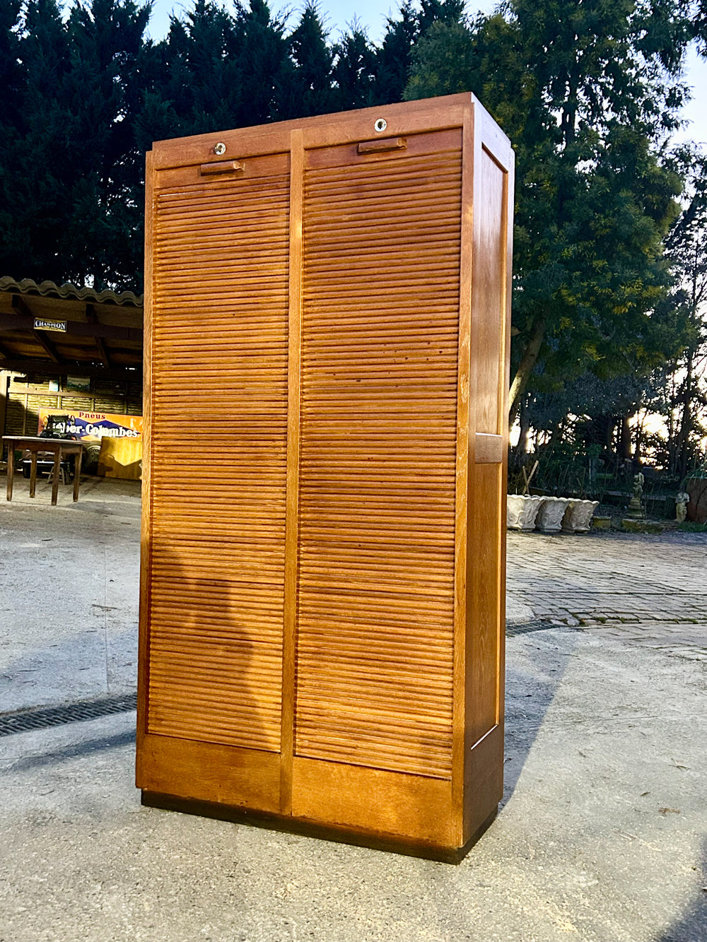 Classeur  double à rideau 1940/50  Réf 4406