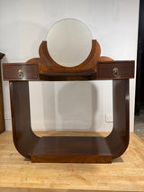 Coiffeuse Art Déco Vintage Palissandre 1930 - Réf 4561