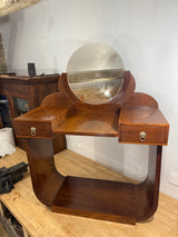 Coiffeuse Art Déco Vintage Palissandre 1930 - Réf 4561