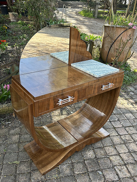 Coiffeuse Art Deco "paquebot" RF4657