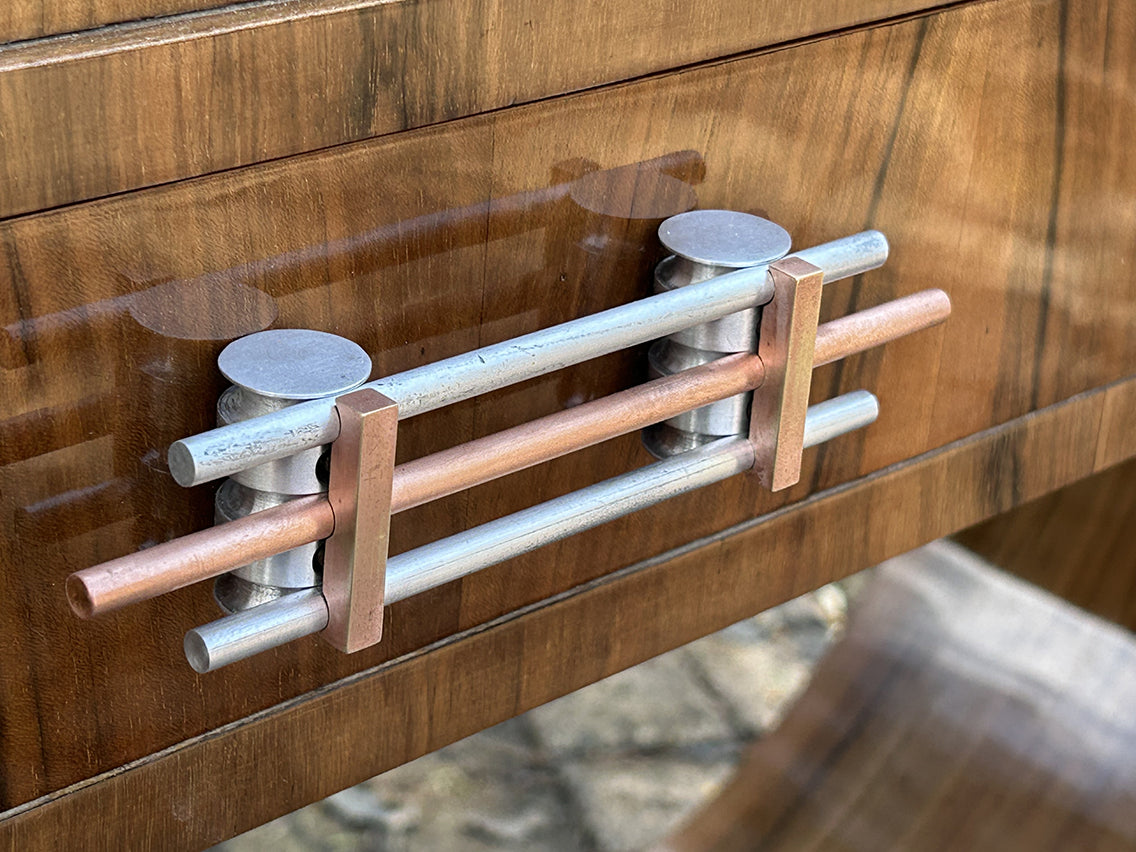 Coiffeuse Art Deco "paquebot" RF4657