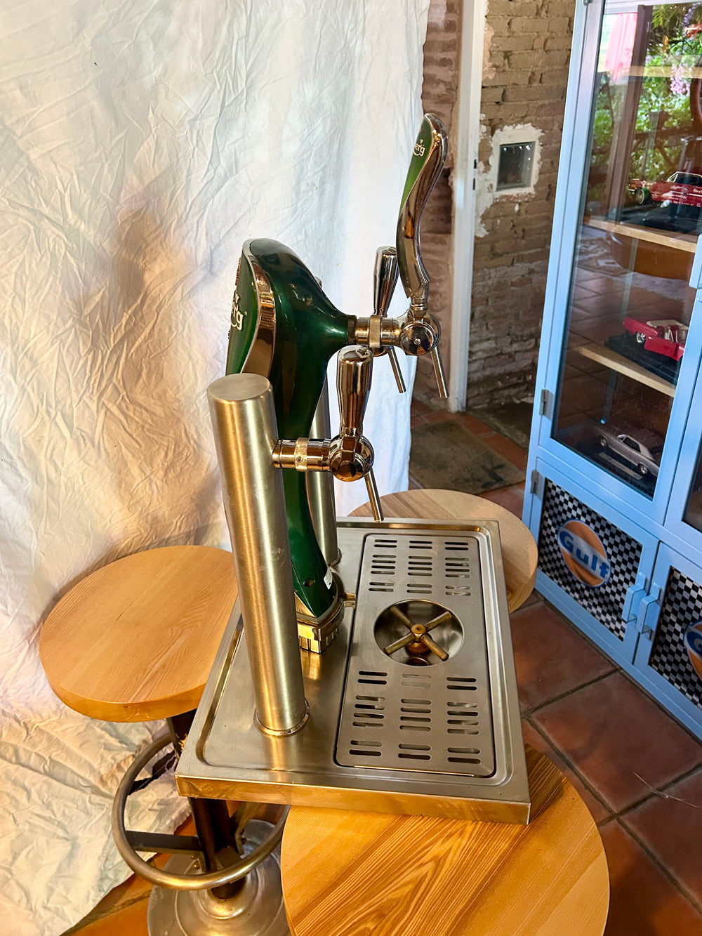 Colonne pompe/tireuse à bière Karlsberg Réf 4519