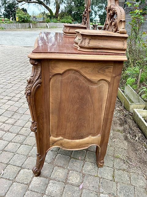 Commode style Louis XV avec miroir- RF 4674