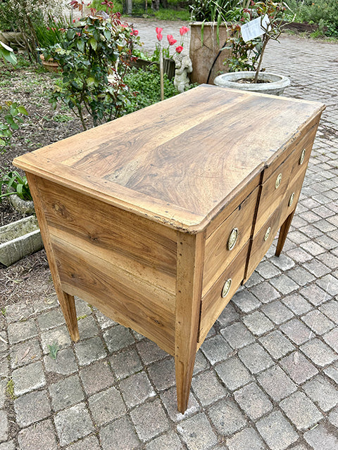 Commode style Louis XVI Noyer massif - RF4673