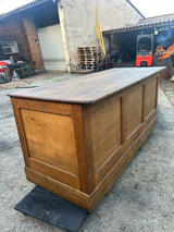 Comptoir de cordonnier en chêne Fin 19éme - Réf 4608