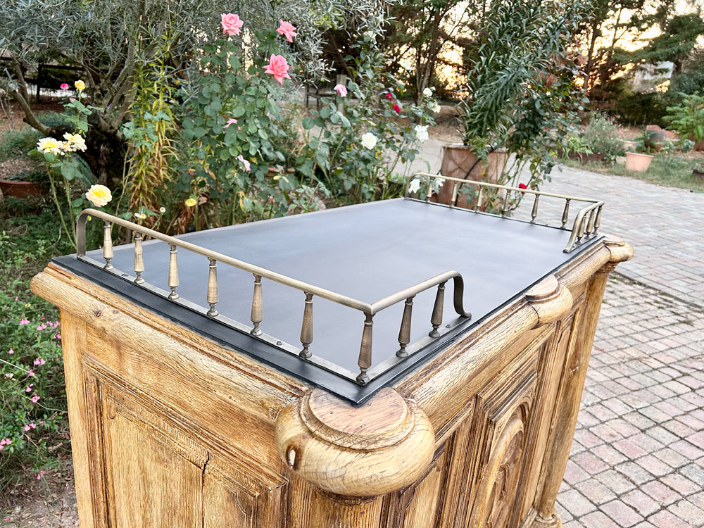 Comptoir magasin chêne 1950 Réf 4120