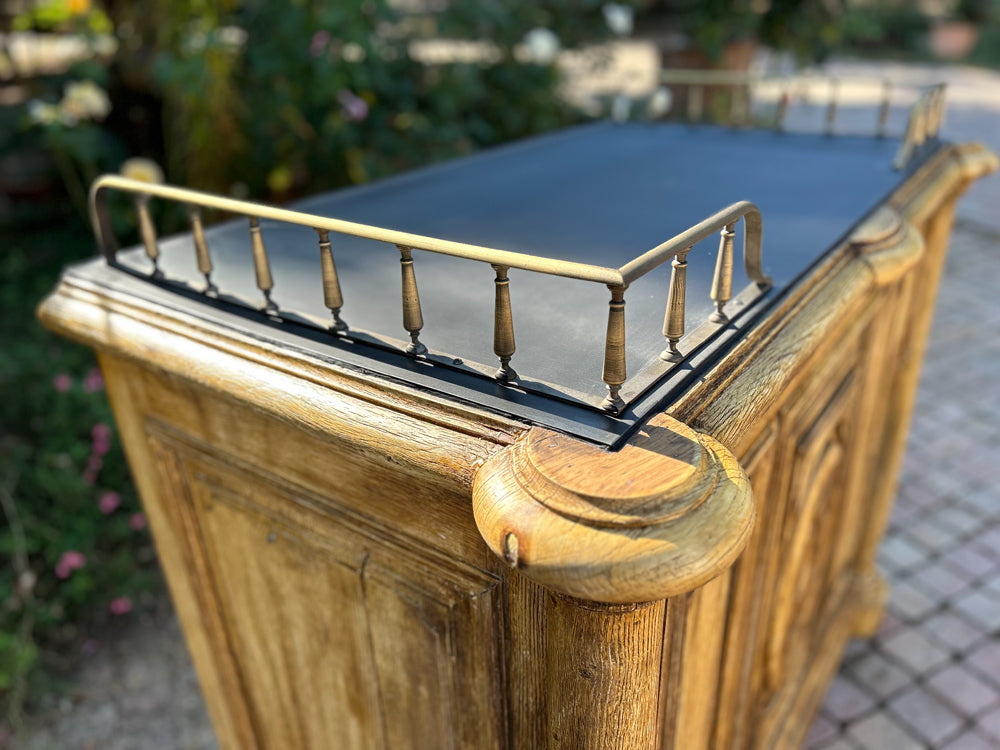 Comptoir magasin chêne 1950 Réf 4120