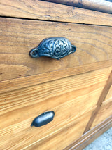 Comptoir de cordonnier en chêne Fin 19éme - Réf 4608