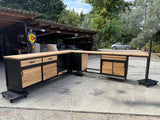 Cuisine d'angle sur mesure réf 4572