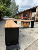 Cuisine d'angle sur mesure réf 4572