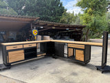 Cuisine d'angle sur mesure réf 4572