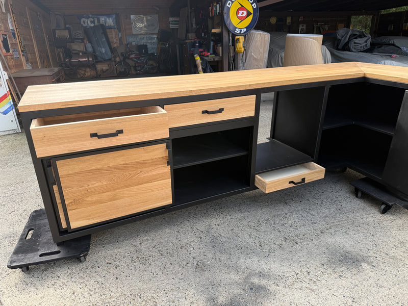 Cuisine d'angle sur mesure réf 4572