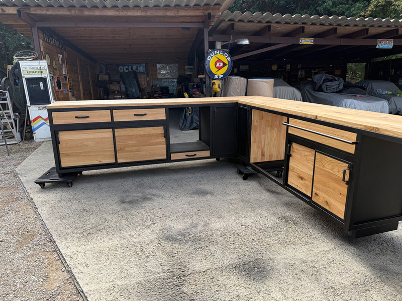 Cuisine d'angle sur mesure réf 4572