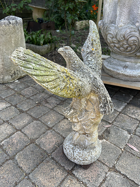 Décoration jardin Aigle en pierre 1980/90 - RF 4676