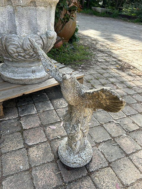 Décoration jardin Aigle en pierre 1980/90 - RF 4676