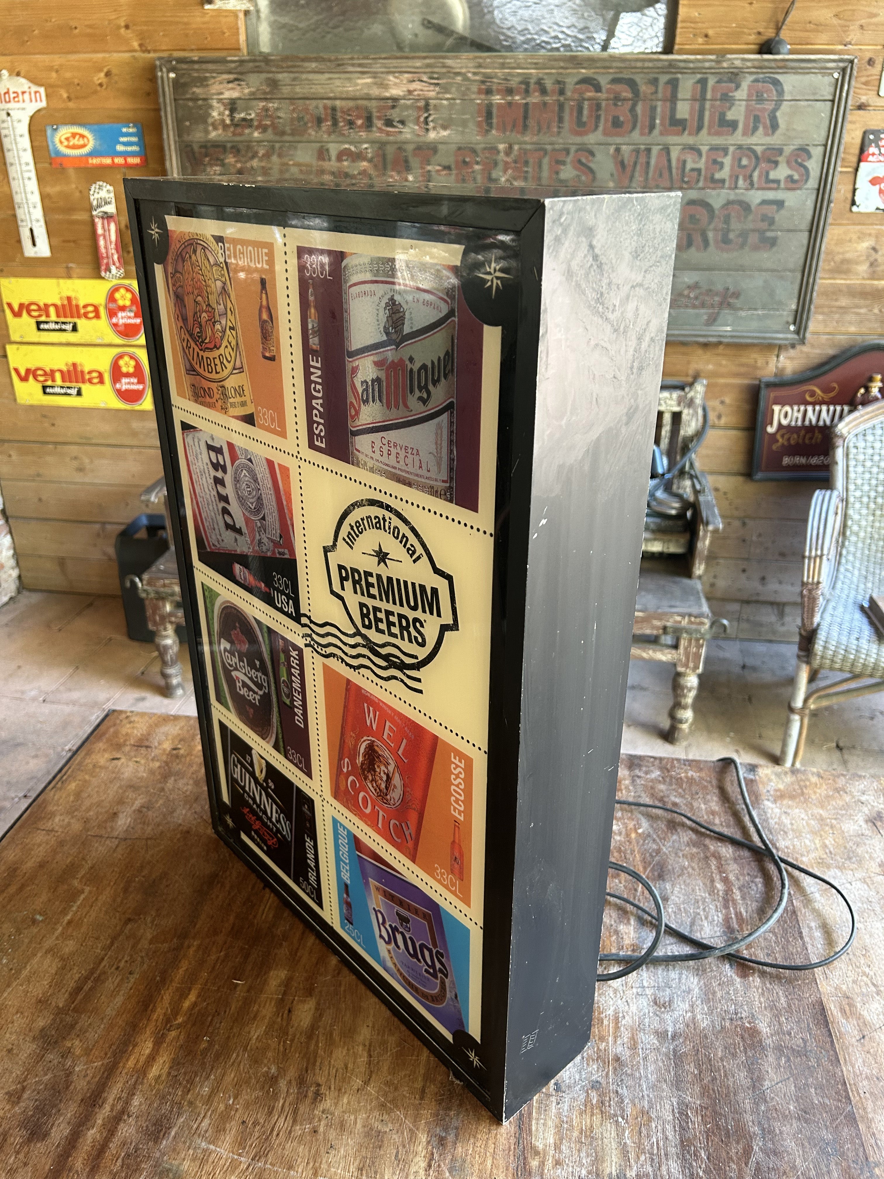 Enseigne lumineuse de bar vintage - RF4742