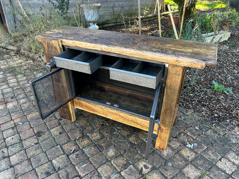 Etabli de menuisier modifié Réf 4211