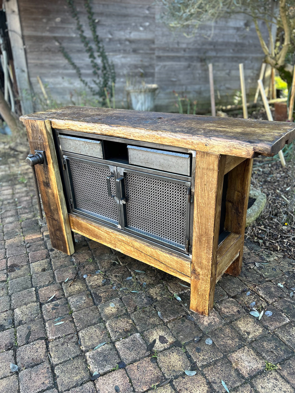 Etabli de menuisier modifié Réf 4211