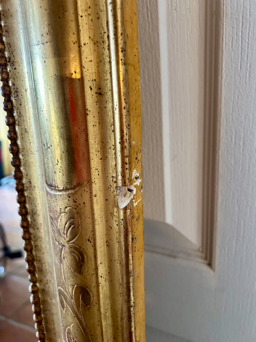 Grand miroir Louis Philippe 19 ème Réf 4408