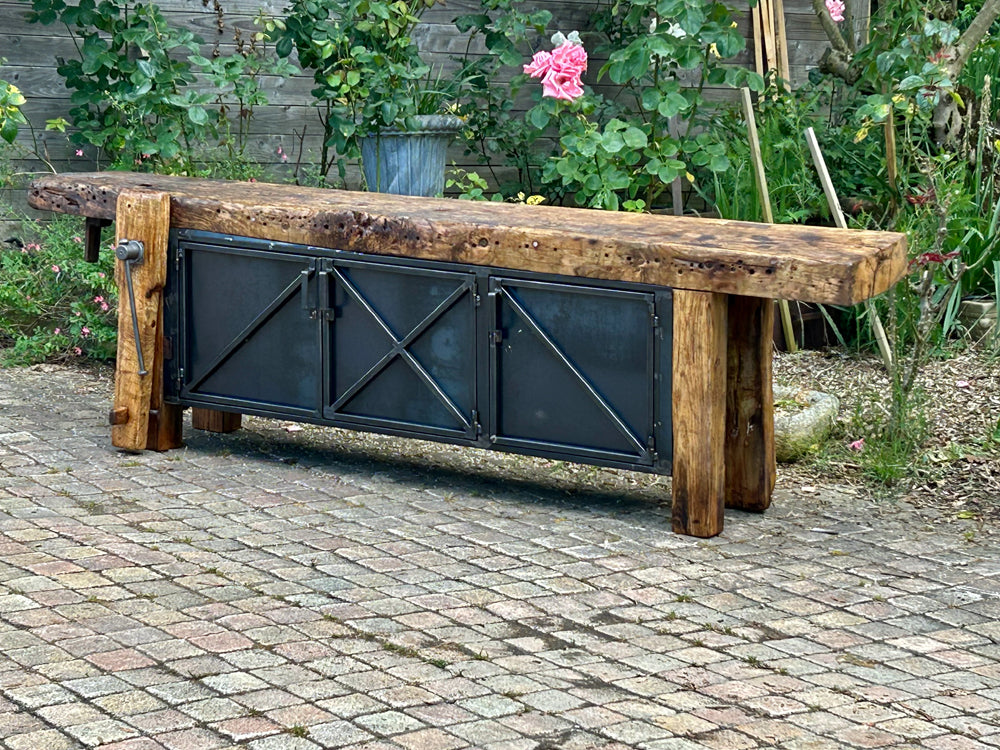 Grand établi de menuiserie modifie  Réf 4270