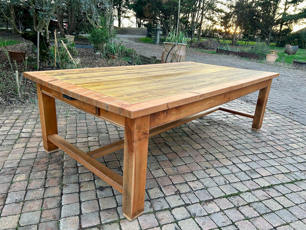 Grande table d'atelier 1900/1930 Réf 4213