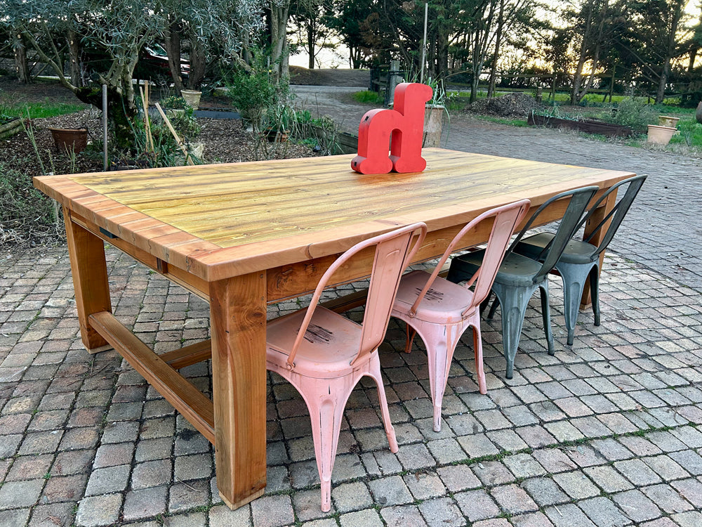 Grande table d'atelier 1900/1930 Réf 4213