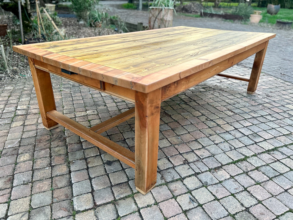 Grande table d'atelier 1900/1930 Réf 4213