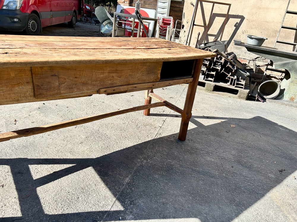 Grande table de métier 19éme Réf 4395