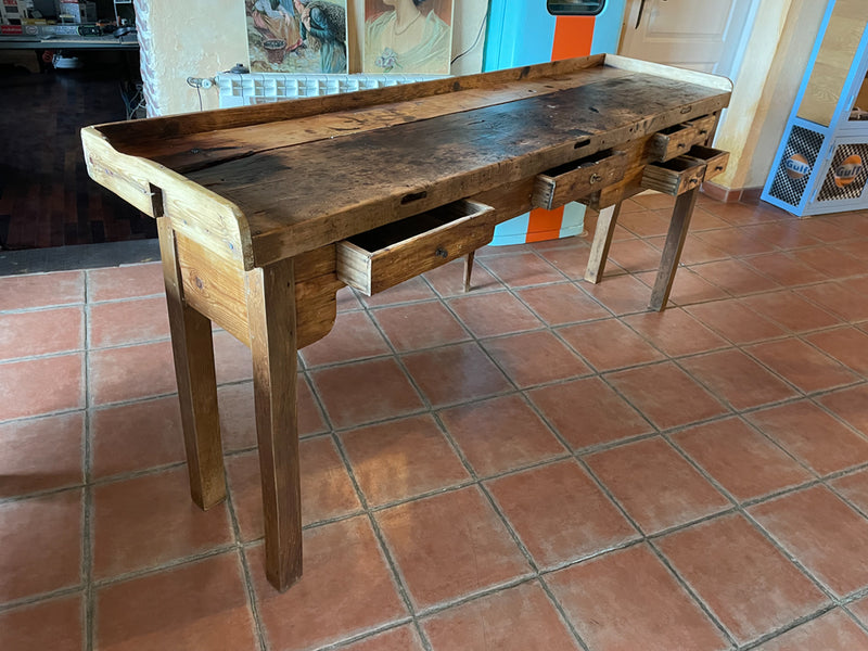 Étau D'Établi Bijoutier En Bois & Fer - Banc De Joaillerie Fixe, Idéal Sciage, Polissage & Fabrication Bijoux