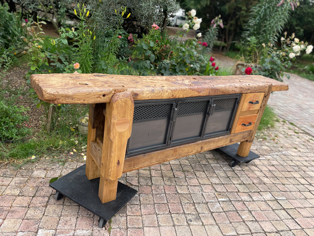 VENDU Grand établi menuiserie 1900  Réf 4068