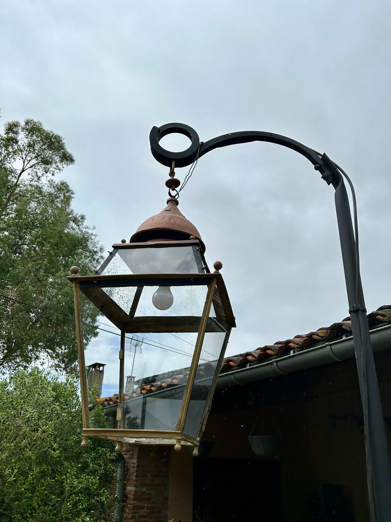 Grand lampadaire piètement fonte 1960 Réf 4261